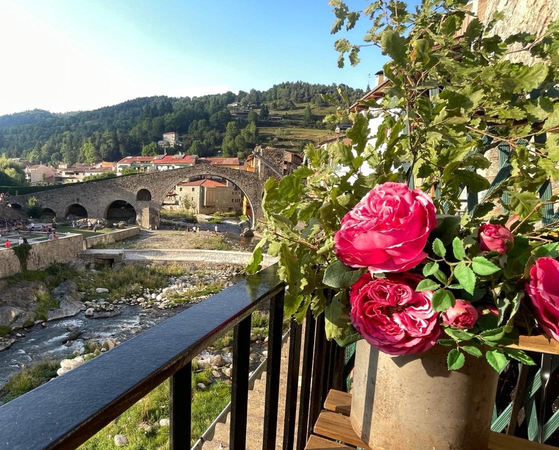 Apartamento Colgante Al Rio Con Vistas Al Puente Camprodon Dış mekan fotoğraf