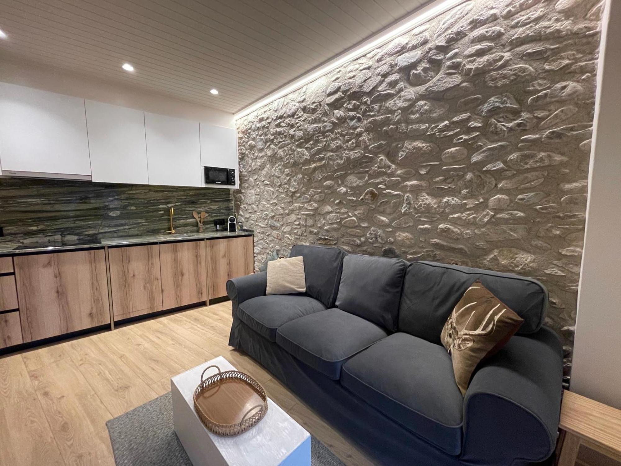 Apartamento Colgante Al Rio Con Vistas Al Puente Camprodon Dış mekan fotoğraf
